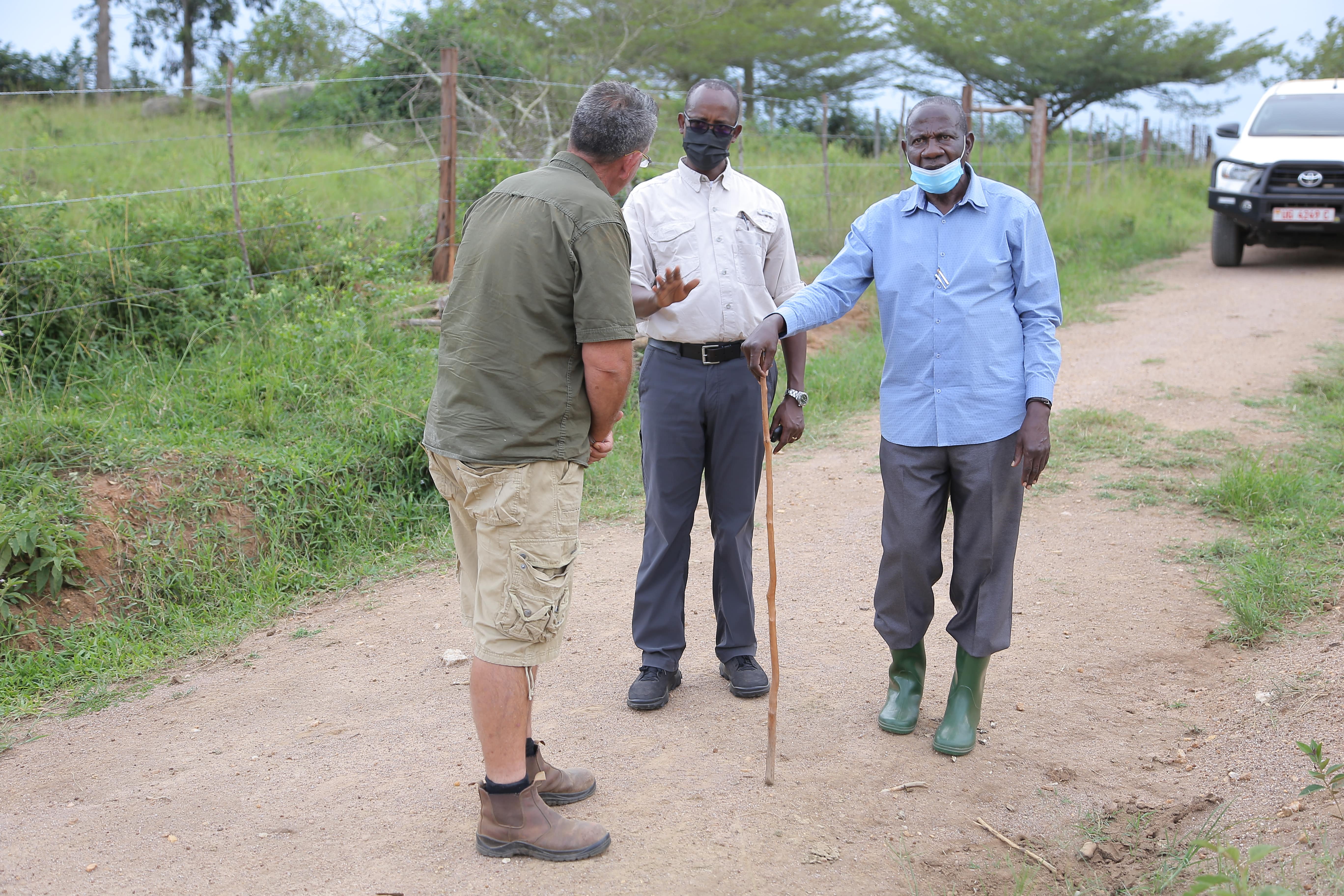 Minister of Finance, Planning and Economic Development visit to the Farm