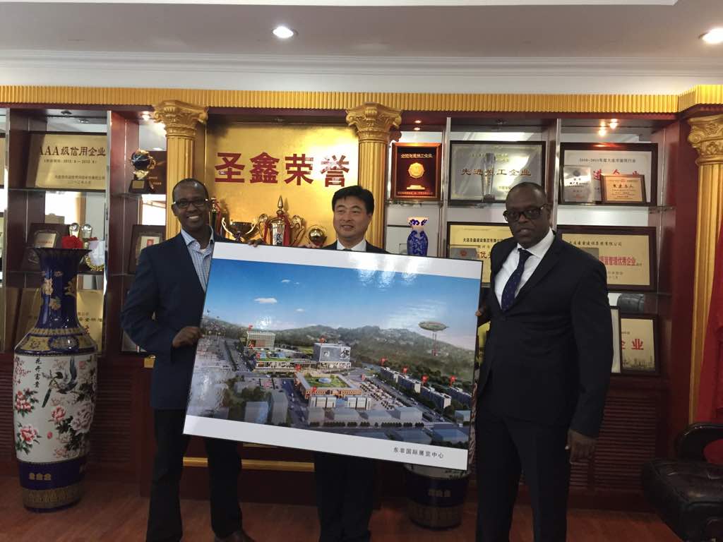 Meeting The Dalian Shengxin Construction Company Team Meeting The Dalian Shengxin Construction Company Team