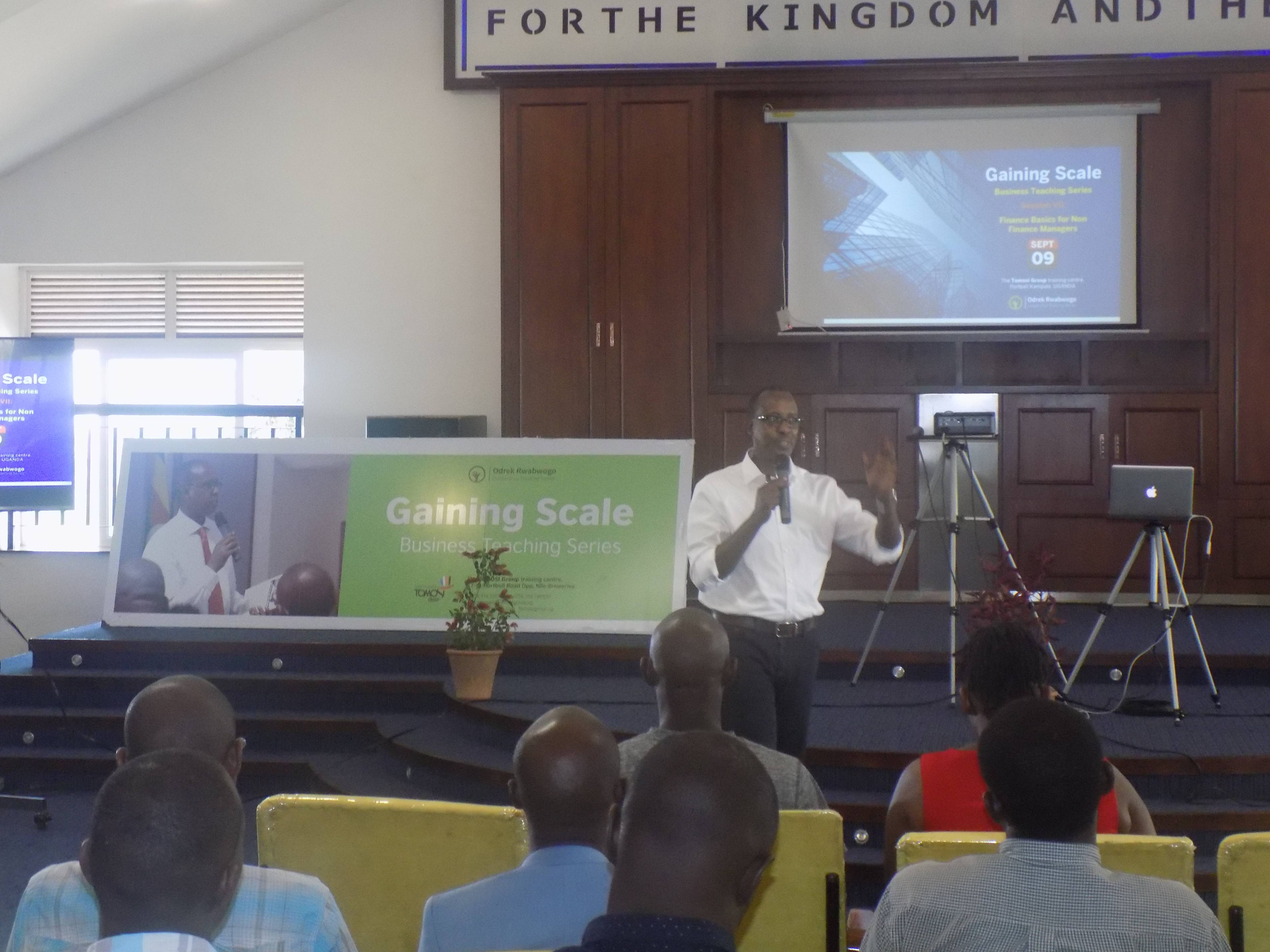 Second Public Lecture On Gaining Scale Enterprise Held At Tomosi Group