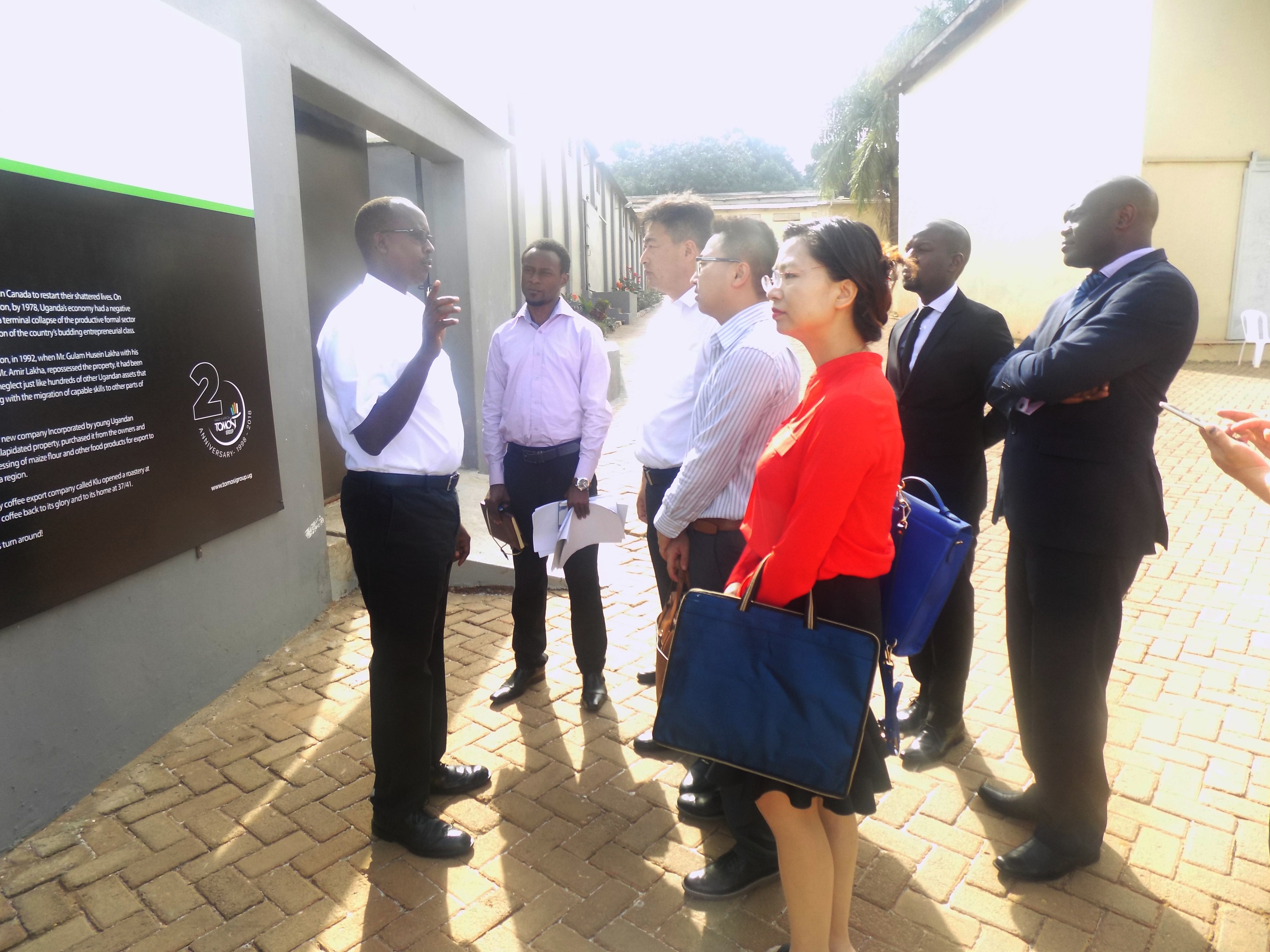 China Delegation Visits Tomosi Group China Delegation Visits Tomosi Group