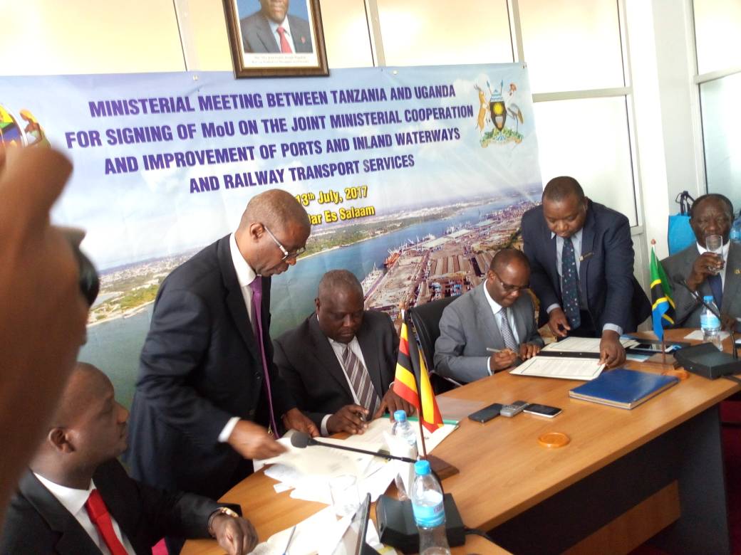Uganda, Tanzania Sign MOU On Inland Waterways, Ports And Transport Services