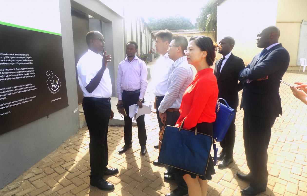 China Delegation Visits Tomosi Group